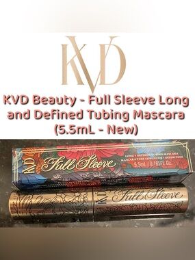 KVD Beauty - Full Sleeve Long and Defined Tubing Mascara (5.5mL - New)